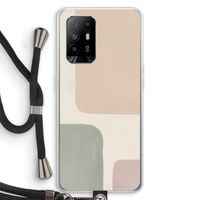 Geo #7: Oppo A95 5G Transparant Hoesje met koord