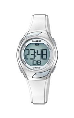 Horlogeband Calypso K5738-1 Kunststof/Plastic Grijs 8mm