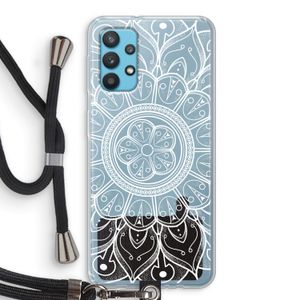 Roses Are Red: Samsung Galaxy A32 4G Transparant Hoesje met koord