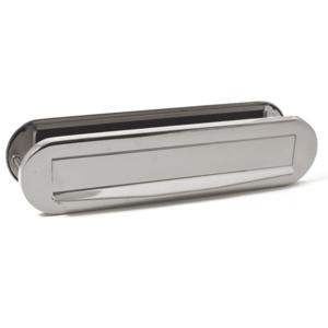 Mariani Briefplaat Combinatie Ovaal Glans Nikkel - 95378016