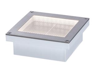 Paulmann 94238 Aron Inbouwlamp op zonne-energie 0.7 W Warmwit Wit