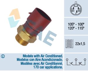 Fae Temperatuurschakelaar 38040