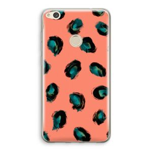 Pink Cheetah: Huawei Ascend P8 Lite (2017) Transparant Hoesje