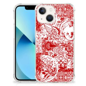 Extreme Case iPhone 13 mini Angel Skull Rood