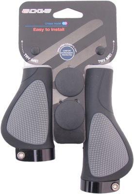 Edge Ergo city plus handvatten - 136/95mm, zwart/grijs