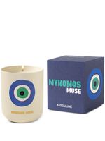 Assouline Mykonos Muse - bougie Travel from Home (319g) - Tons neutres