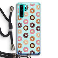 Donuts: Huawei P30 Pro Transparant Hoesje met koord