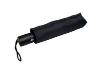 Paraplu opvouwbaar automatisch uit- en inklapbaar windproof zwart - thumbnail