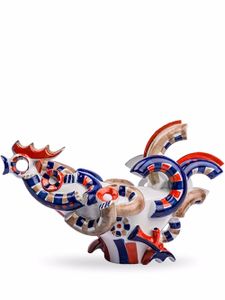 Sargadelos figurine GG3 en porcelaine - Bleu