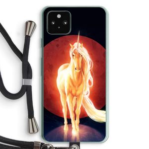 Last Unicorn: Pixel 5a 5G Transparant Hoesje met koord