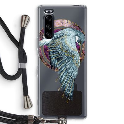 Golden Falcon: Sony Xperia 5 Transparant Hoesje met koord