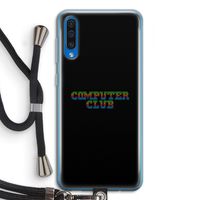 Retro: Samsung Galaxy A50 Transparant Hoesje met koord