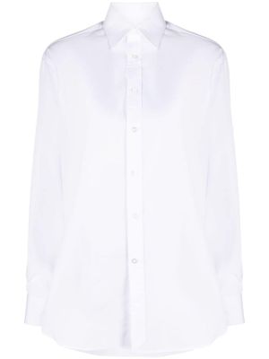 Ralph Lauren Collection chemise en coton à manches longues - Blanc
