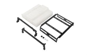RC4WD Overland Bed Rack W/ Rooftop Tent for Axial 1/10 SCX10 III Jeep JT Gladiator (VVV-C1169)