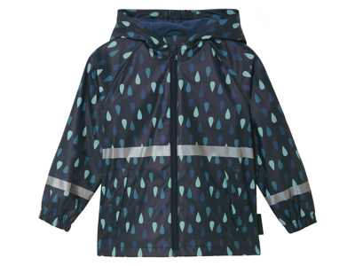 lupilu Kinder regenjas (Marineblauw/patroon, 98/104)