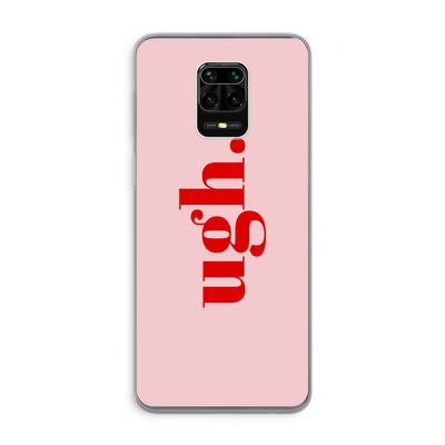Ugh: Xiaomi Redmi Note 9 Pro Transparant Hoesje