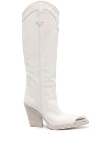 Paris Texas bottes El Dorado 100 mm - Blanc