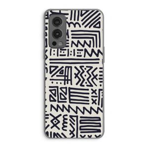 Marrakech print: OnePlus Nord 2 5G Transparant Hoesje