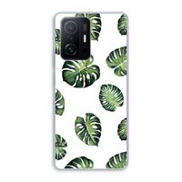 Tropische bladeren: Xiaomi 11T Pro Transparant Hoesje
