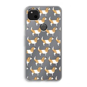 Doggy: Google Pixel 4a Transparant Hoesje
