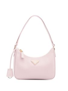 Prada mini sac porté épaule Re-Edition - Rose