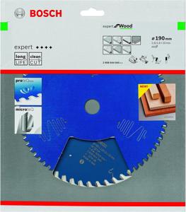 Bosch Accessories Expert for Wood 2608644045 Cirkelzaagblad 190 x 20 x 1.6 mm Aantal tanden: 48 1 stuk(s)