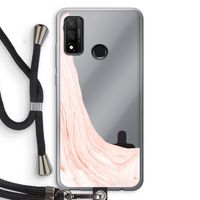 Peach bath: Huawei P Smart (2020) Transparant Hoesje met koord