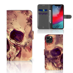 Telefoonhoesje met Naam Apple iPhone 11 Pro Max Skullhead