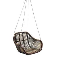 Rotan hangstoel - Van der leeden
