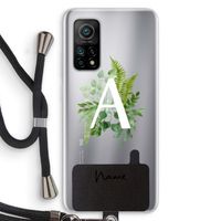 Green Brush: Xiaomi Mi 10T 5G Transparant Hoesje met koord
