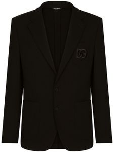 Dolce & Gabbana blazer Portofino à simple boutonnage - Noir