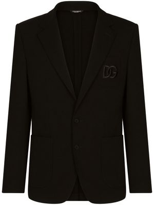 Dolce & Gabbana blazer Portofino à simple boutonnage - Noir