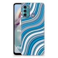 Motorola Moto G60 | TPU bumper | Waves Blue