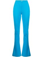 Off-White legging Sleek à fentes - Bleu - thumbnail