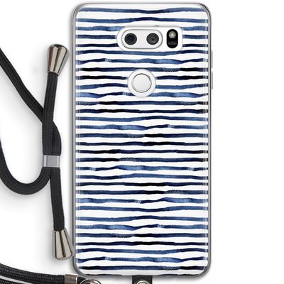 Verrassende lijnen: LG V30 Transparant Hoesje met koord