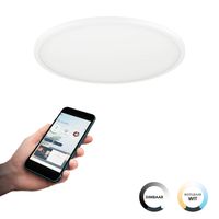 EGLO connect.z Sarsina-Z Plafondlamp - Ø 60 cm - Wit - Instelbaar wit licht - Dimbaar - Zigbee