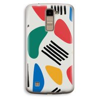 Illustratieve pop 1: LG K10 (2016) Transparant Hoesje