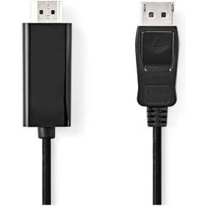 DisplayPort-Kabel | DisplayPort Male | HDMI© Connector | 1080p | Vernikkeld | 2 m
