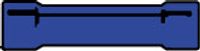 Geïsoleerde Stootverbinder voor draad 1,5-2,5 mm2 kleur blauw 100 stuks 100580
