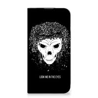 Mobiel BookCase iPhone 14 Skull Hair