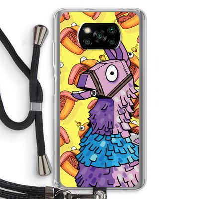 Loot Burger: Xiaomi Poco X3 Pro Transparant Hoesje met koord