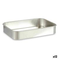 Braadslede Kinvara 100150 100150 Zilverkleurig Aluminium 31 x 5,5 x 21,5 cm (12 Stuks)