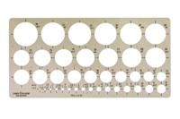 Cirkelsjabloon linex 39cir grs