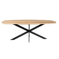 Eiken eettafel Ferris | Deens Ovaal 240 cm | Naturel