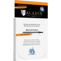 Paladin Sleeves - Bedivere Premium Medium Plus 54x80mm (55 Sleeves) - thumbnail