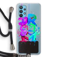 Dream: Samsung Galaxy A32 4G Transparant Hoesje met koord