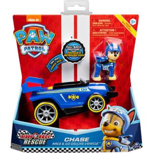 Paw Patrol - Race & Go luxe voertuig van Ready Race Rescue Speelgoedvoertuig