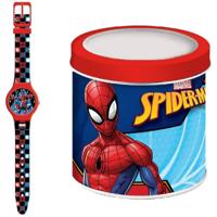 Spider-Man SPIDERMAN - TIN WATCH (Ø 33 mm) Kinder horloge