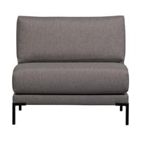 vtwonen Couple eetkamerbank 100 cm Grijs Melange