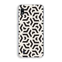 Crazy pattern: Samsung Galaxy A10 Transparant Hoesje